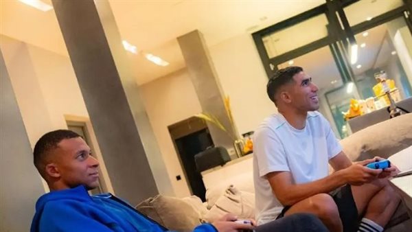 مبابى وحكيمي