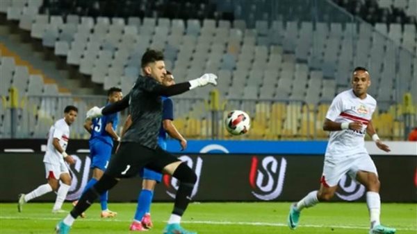 لقطة من مباراة الزمالك