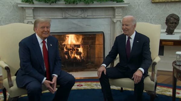 لقاء بايدن وترامب