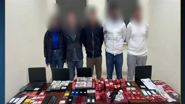 المتهمين بمظبوطة