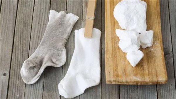 نظافة الجوارب البيضاء