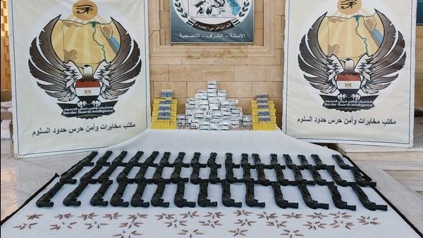 مضبوطات قوات حرس