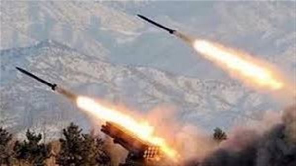  رشقة صاروخية كبيرة