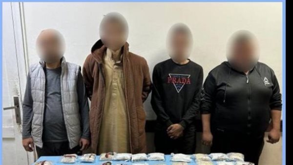 المتهمين بعد الضبط