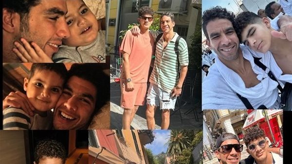 شريف إكرامي ونجله