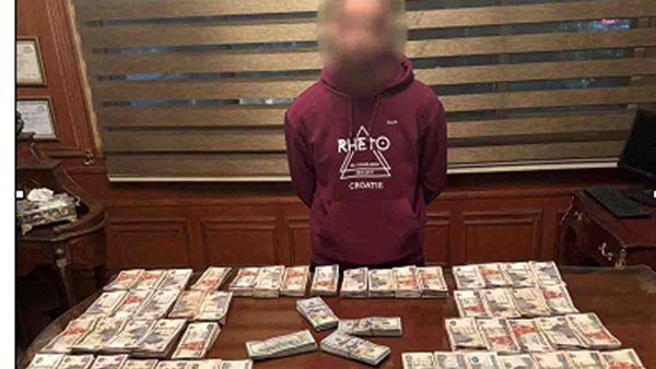 المتهم بعد الضبط