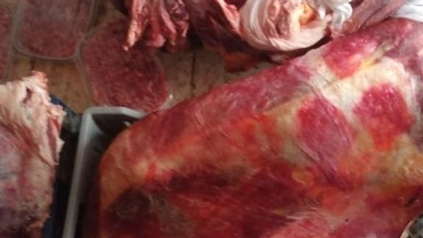 2 طن لحوم غير صالحة