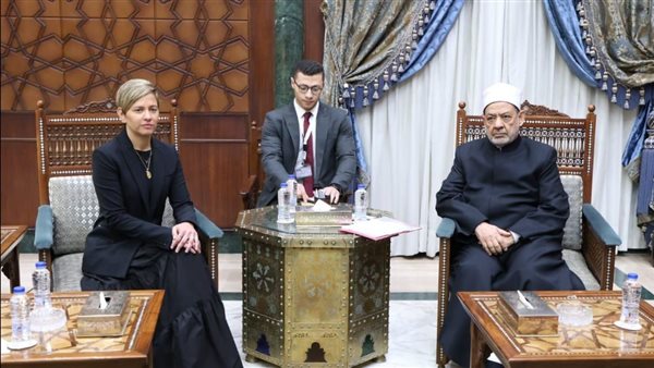 لقاء شيخ الأزهر 