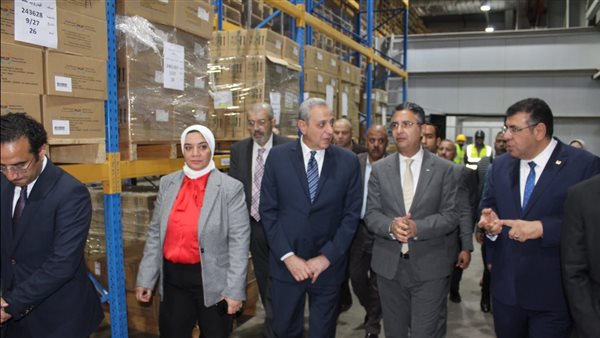 لقاء وزير التموين