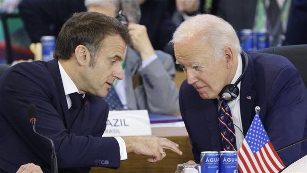 بايدن وماكرون