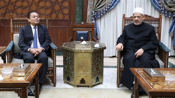 شيخ الأزهر والسفير