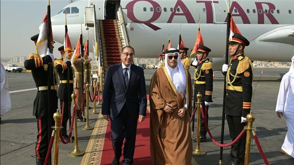 جانب من مراسم الاستقبال