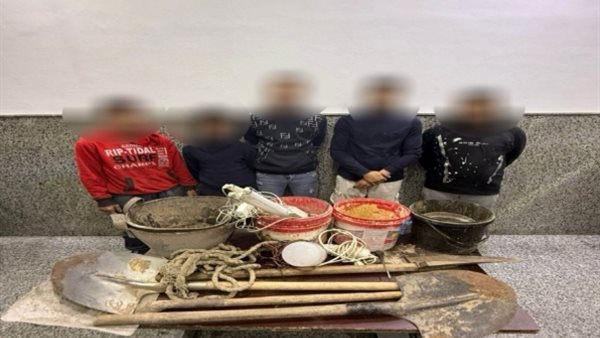 المتهمين بمظبوطة