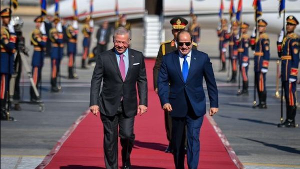 الرئيس السيسي والعاهل