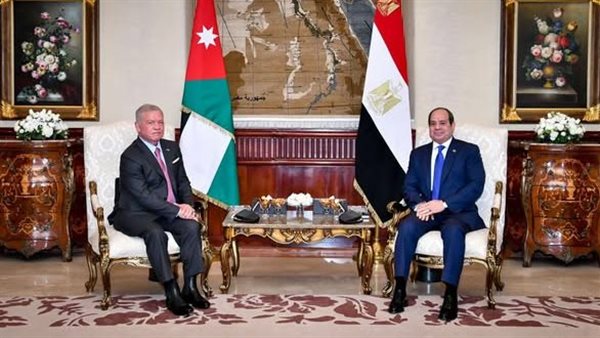 الرئيس السيسي والعاهل