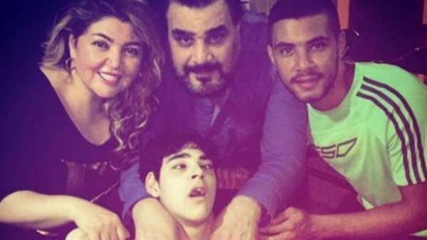 مها أحمد وأسرتها