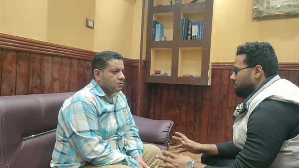 محرر مصر تايمز مع