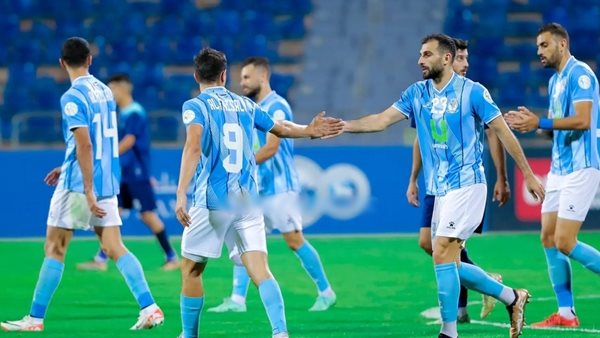 لقطة من المباراة