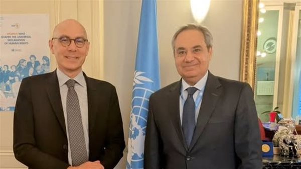 لقاء السفير المصري