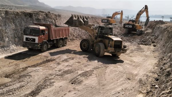 أعمال حفر وردم