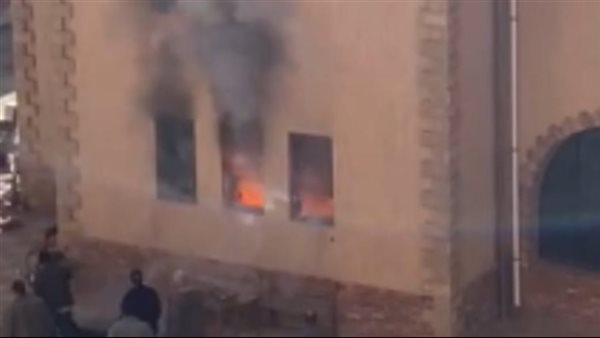 حريق في مدرسة