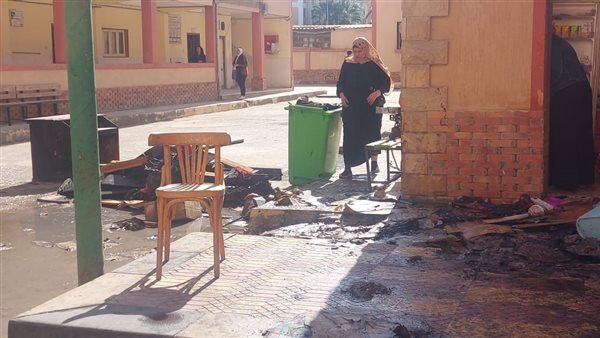 جهات التحقيق تعاين