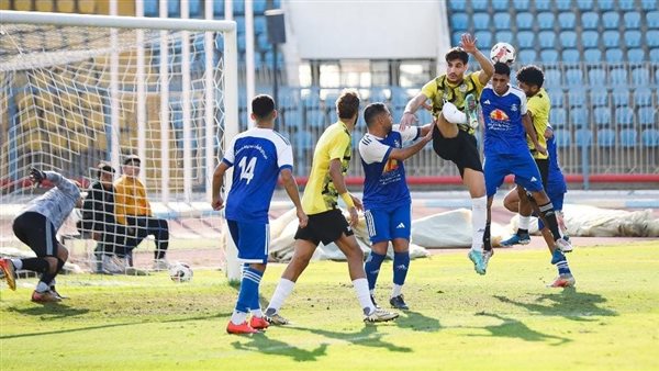 لقطة من المباراة