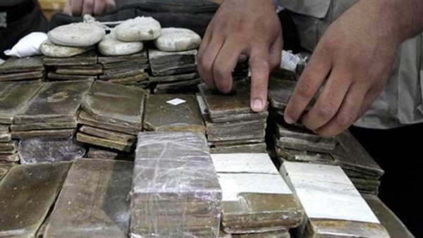 كميات من المواد المخدرة-صورة