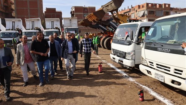 محافظ المنوفية يتفقد