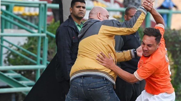 أحمد شاهين لاعب المنصورة