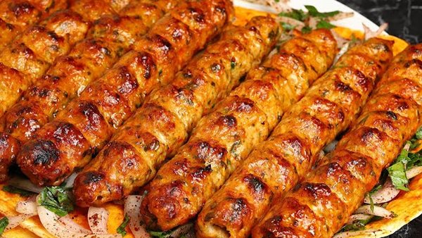كباب الدجاج المشوي