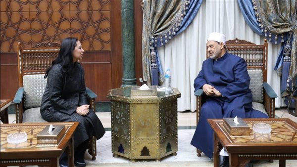 شيخ الأزهر ووزيرة