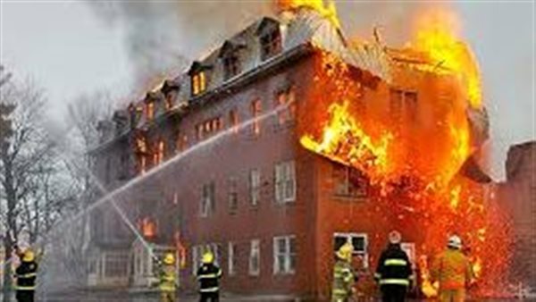 السيطرة علي حريق