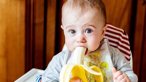 الموز للرضع 