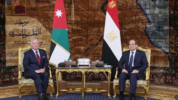 الرئيس السيسي والعاهل