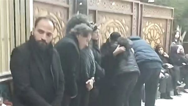 عزاء زوج رئيسة دار