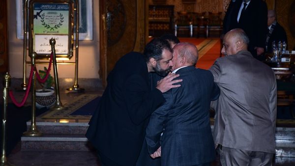 لطفي لبيب  في عزاء