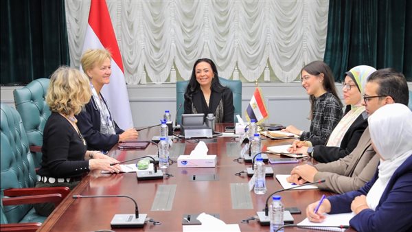 لقاء وزيرة التضامن