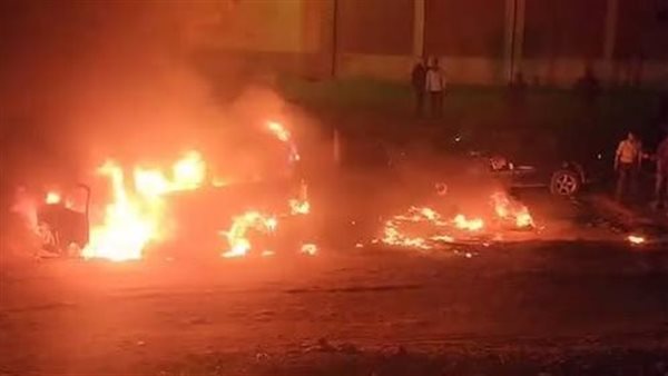 حريق السيارة