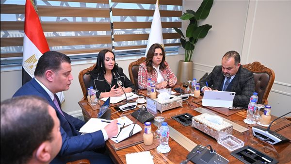 اجتماع وزيرة التضامن