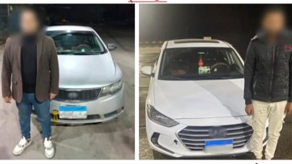 المتهمين بسيارتين