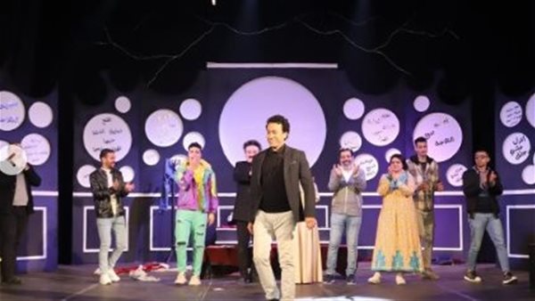 سامح حسين خلال العرض