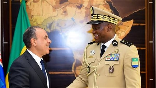 لقاء رئيس الجابون