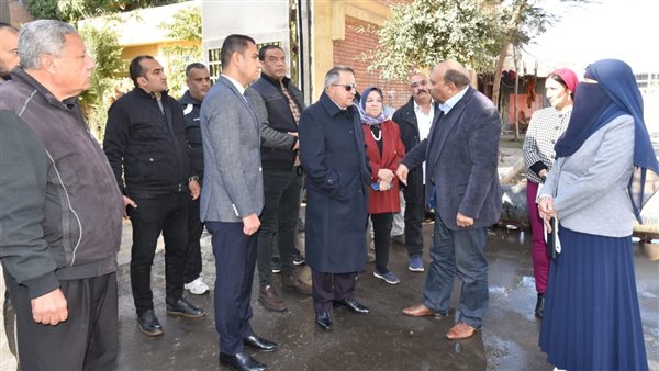 محافظ بورسعيد خلال