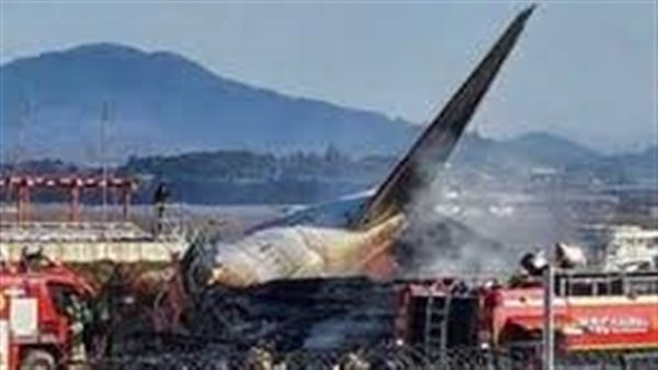 تحطم طائرة كوريا