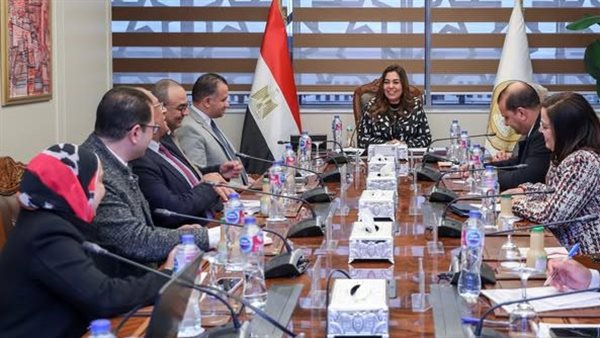 اجتماع وزيرة التنمية