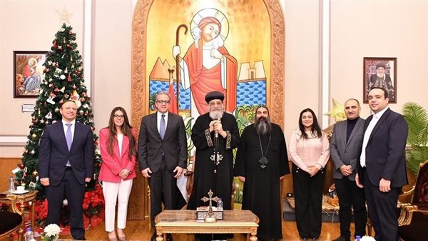 البابا تواضروس يستقبل