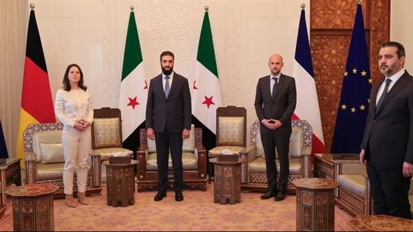 الشرع في لقائه بوزيري