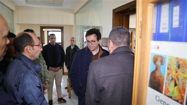 وزير الثقافة خلال