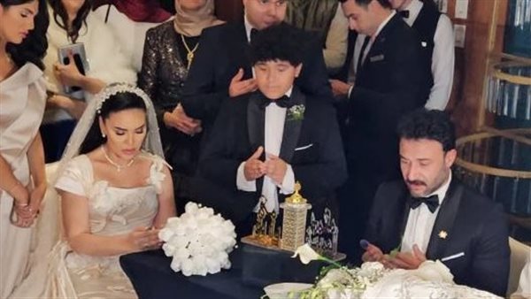 حفل زفاف مي فاروق